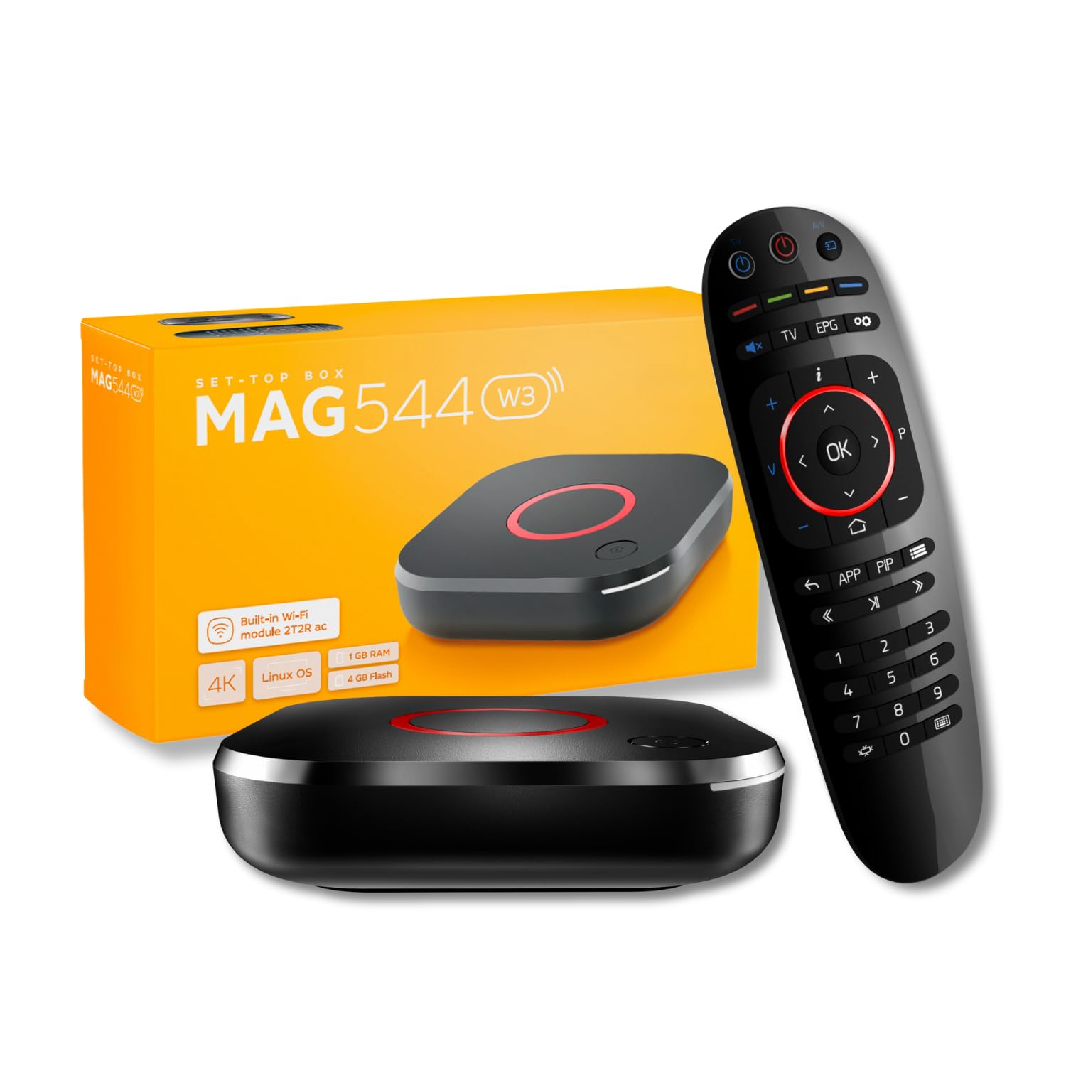Mag544w3-IPTV-Media Box