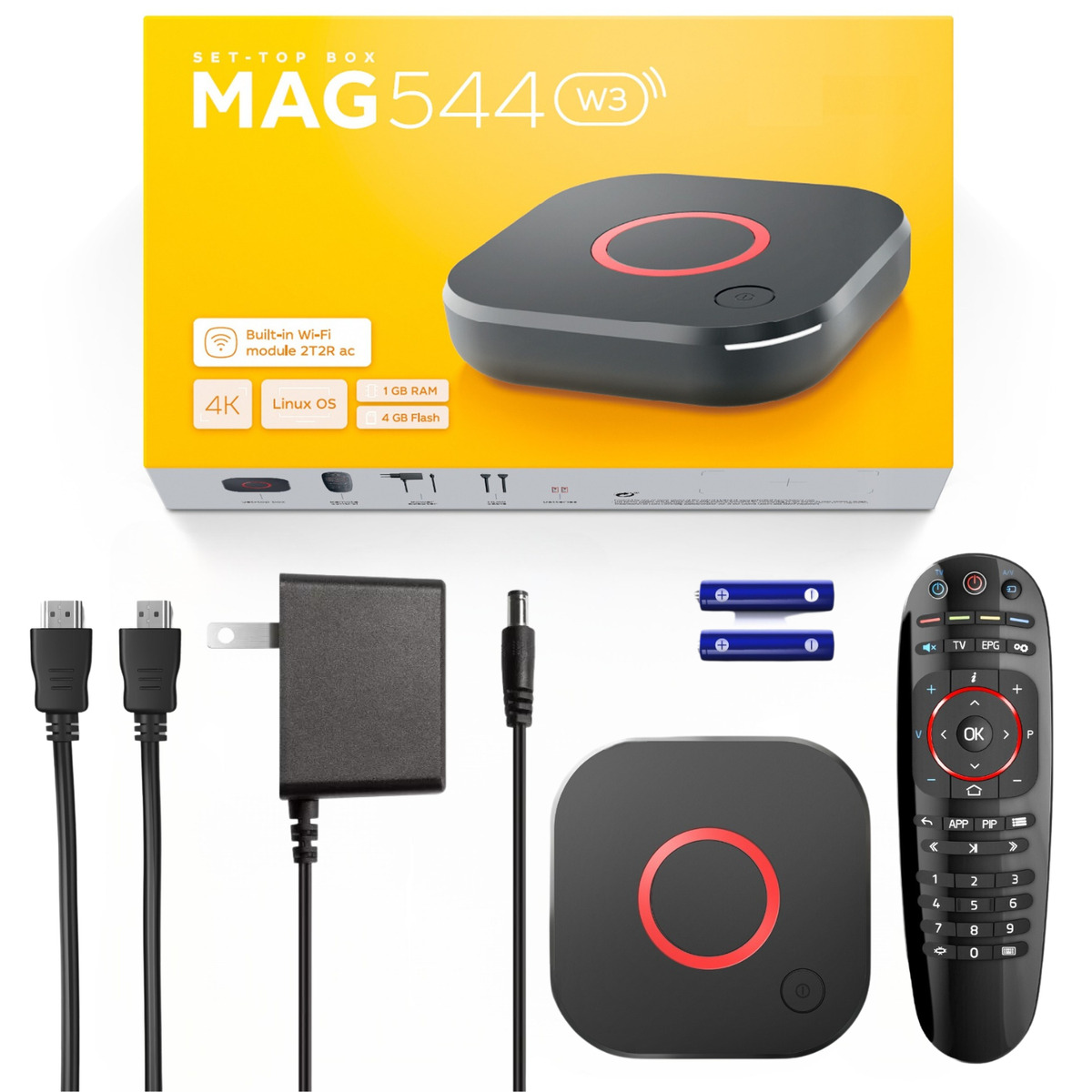 Mag544w3-IPTV-4k tv box