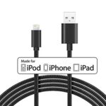 2 Meter Braided USB Cable for iPhone – Multicolour