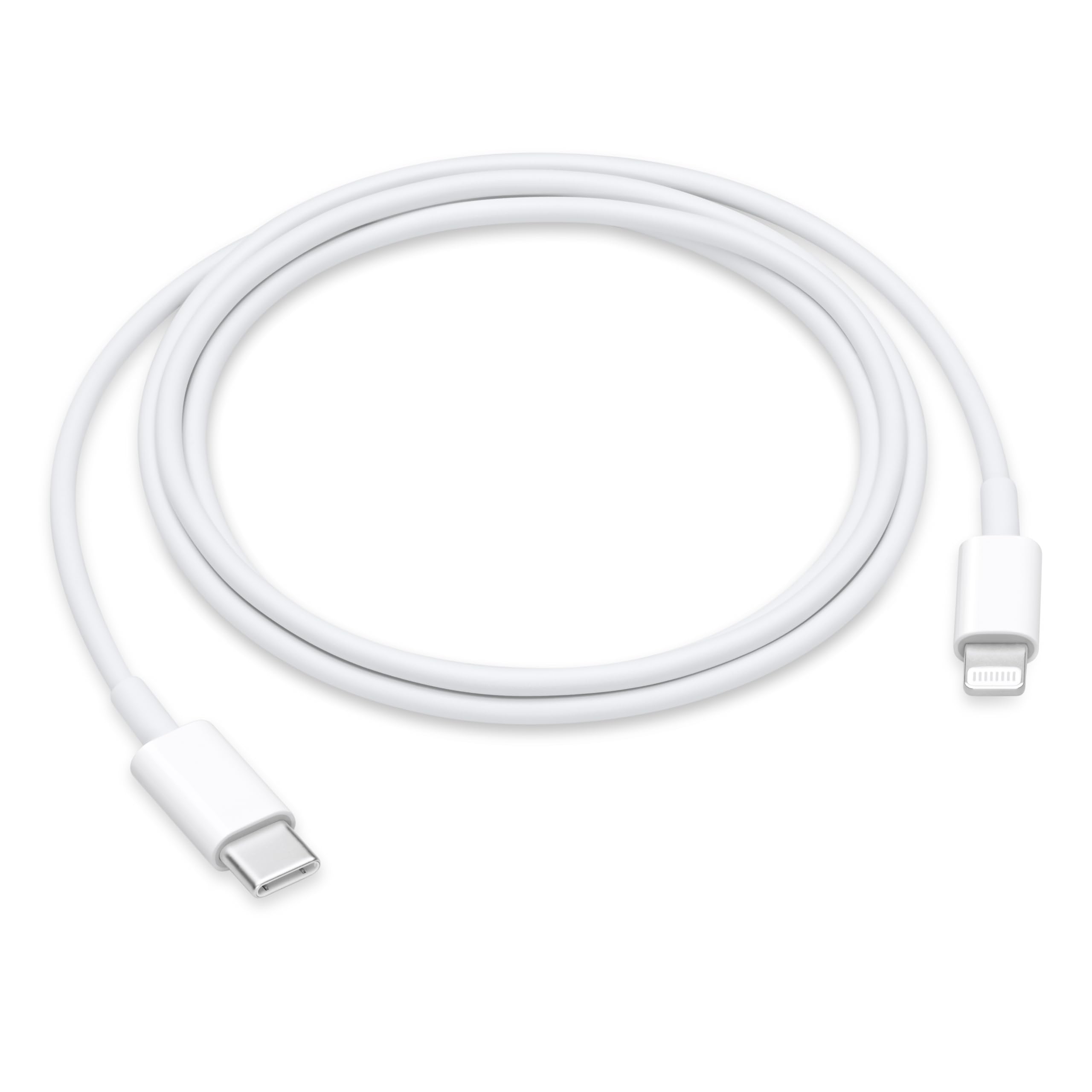 Premium Type-C to Lightning Cable for Latest iPhones – 1m/2m – High Quality PVC & Copper Chipset – White